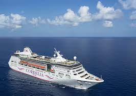 Cordelia Cruises M V Empress luxury liner with 1,200 travellers docks at Kochi