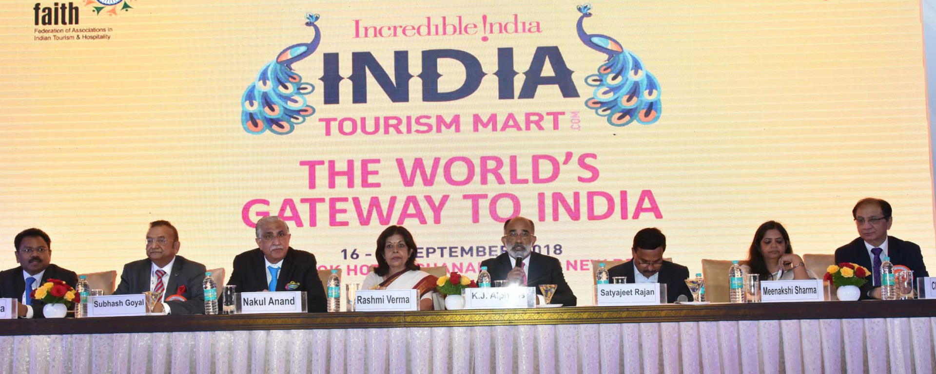 Piyush Goyal inaugurates the first ever India tourism Mart 2018