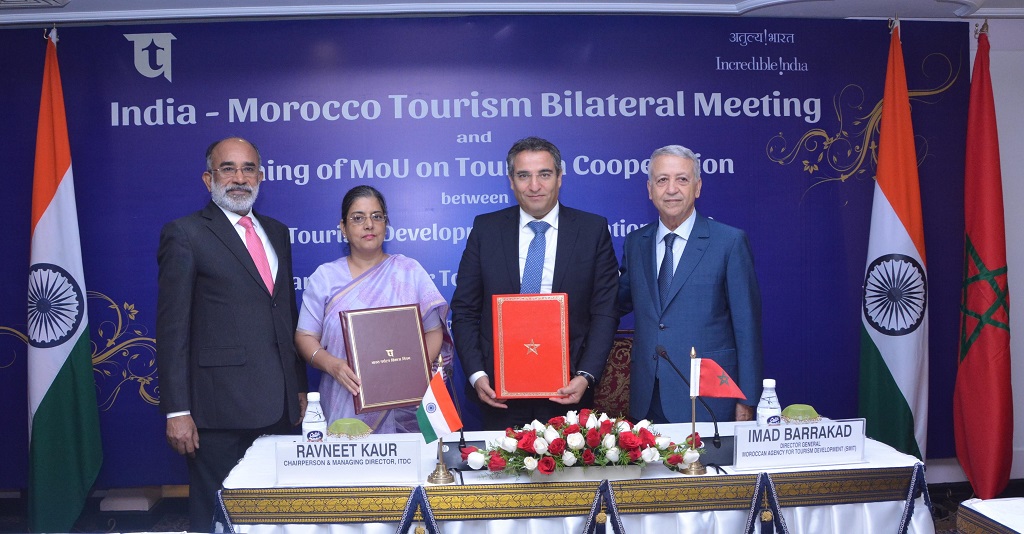 ITDC signs MoU with Moroccan Agency for Tourism Development